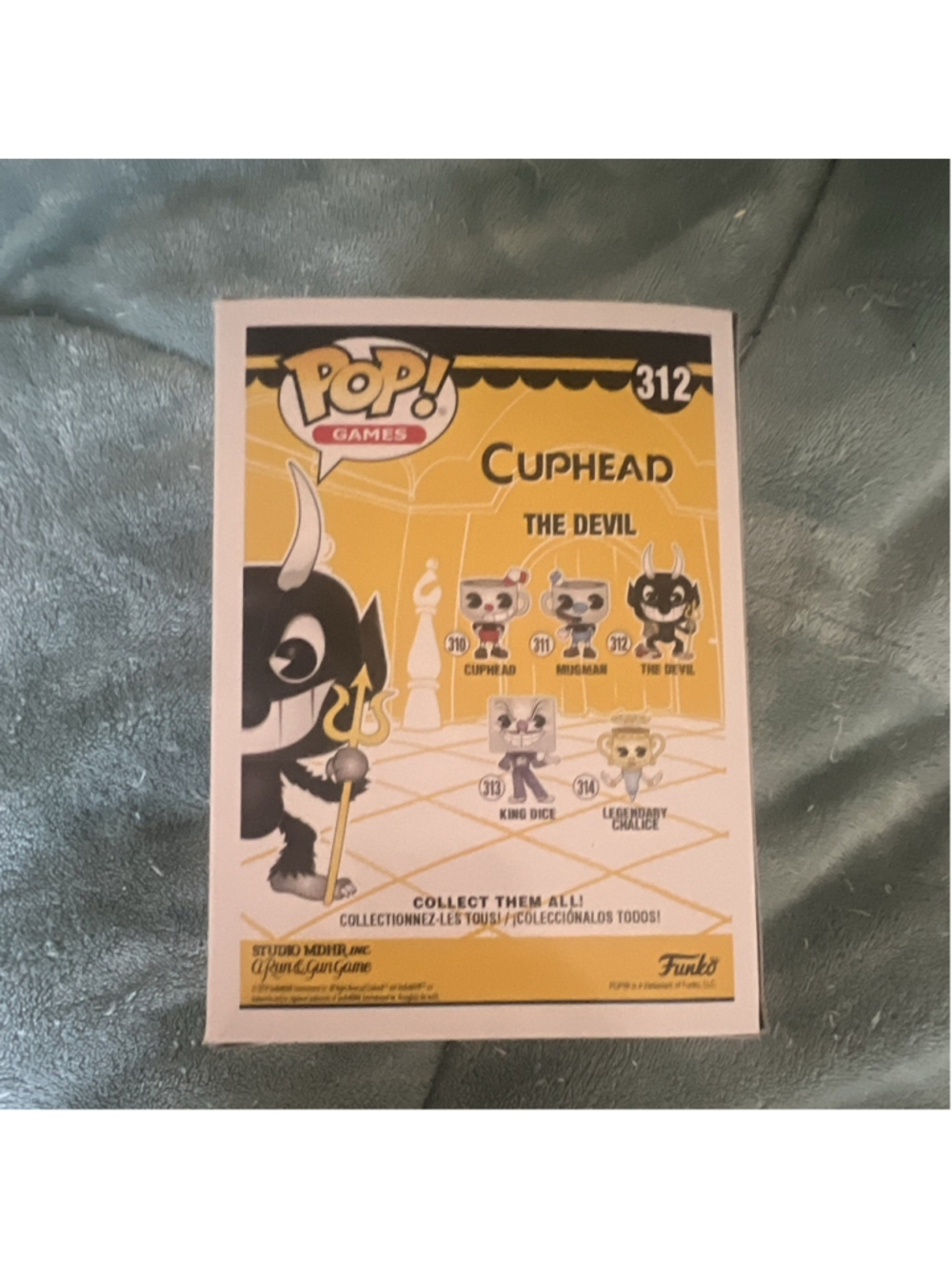 Funko Pop! Games Cuphead The Devil #312 Vinyl Figure (Unopened) VAULTED - Picture 3 of 5